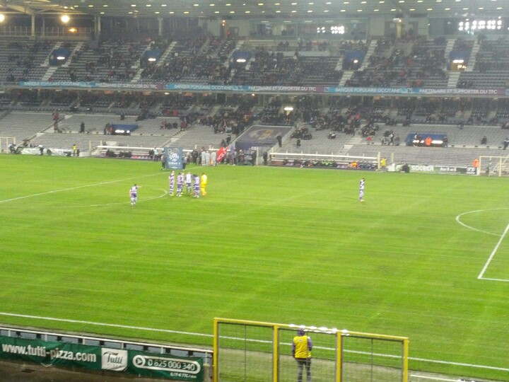 ben just checked in @ Stadium Municipal (Toulouse, France)